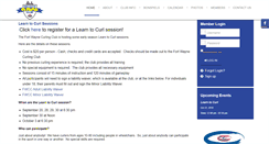 Desktop Screenshot of fortwaynecurling.com